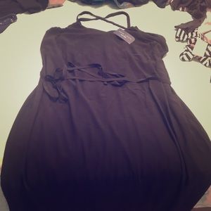 New look strappy back midi dress